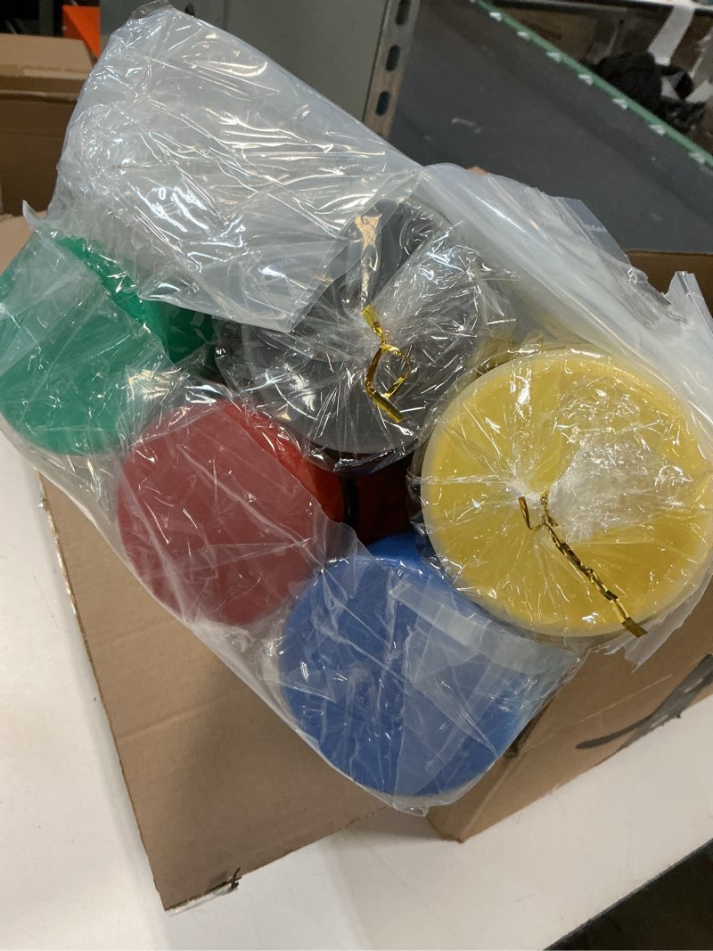 Condition photo showing New/Like New for yahenda 6 pcs expandable blueprint tubes bulk expand from 24" to 40" poster tube with strap storage tubes with caps portable round carrying case for documents, blueprints, drawings, art(6 colors)