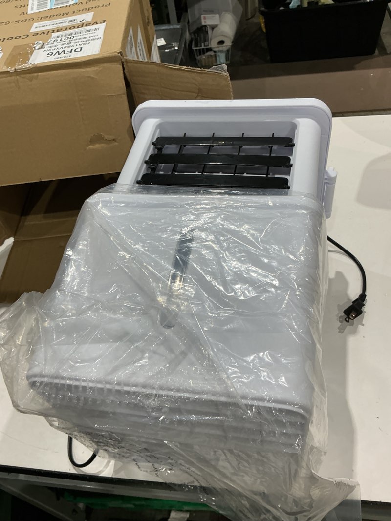 Condition photo showing Good Condition for portable air conditioners, swamp cooler with 4 wind modes, 3 speeds, 3.5-gallon water tank for evaporative air cooler long cooling, 45 db windowless air conditioner 120° oscillation 4 ice packs