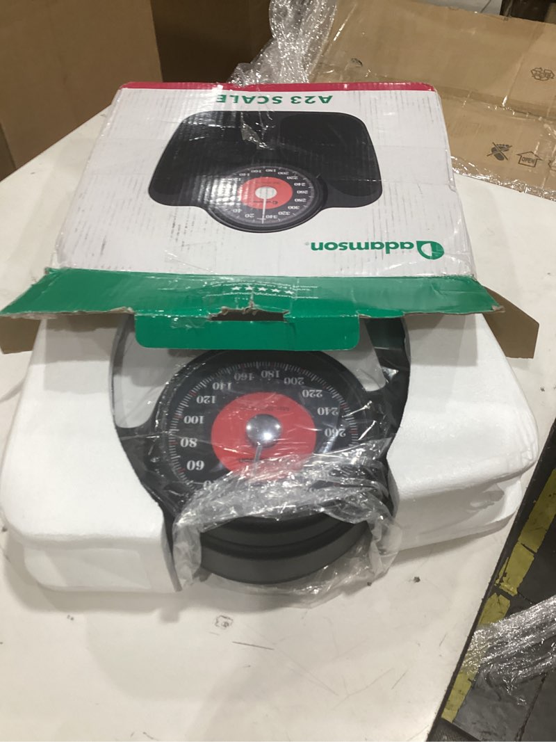 Condition photo showing Good Condition for adamson a23 scales for body weight - up to 350 lb - new version - anti-skid rubber surface extra large numbers - high precision bathroom scale analog - durable with 20-year assurance