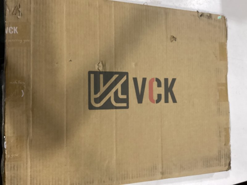Condition photo showing New/Like New for vck 16x20 picture frame 2 pack, natural wood grain brown walnut & hd glass, display 11x14 poster with mat or 16x20 without mat, wall hanging