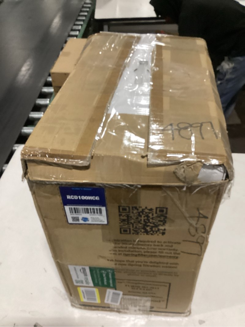 Condition photo showing As Is for iSpring RCD100HCG Hot & Cold Reverse Osmosis System Countertop, Alkaline RO Water Filter Dispenser, 9 Temperature & 6 Dispensing Volume Options, TDS & Filter Lifespan Monitor, Plug and Play