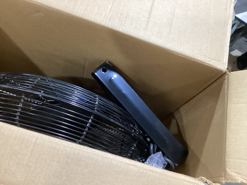 Condition photo showing Good Condition for Air King 9020 1/6 HP Industrial Grade Wall Mount Fan, 20-Inch,Black