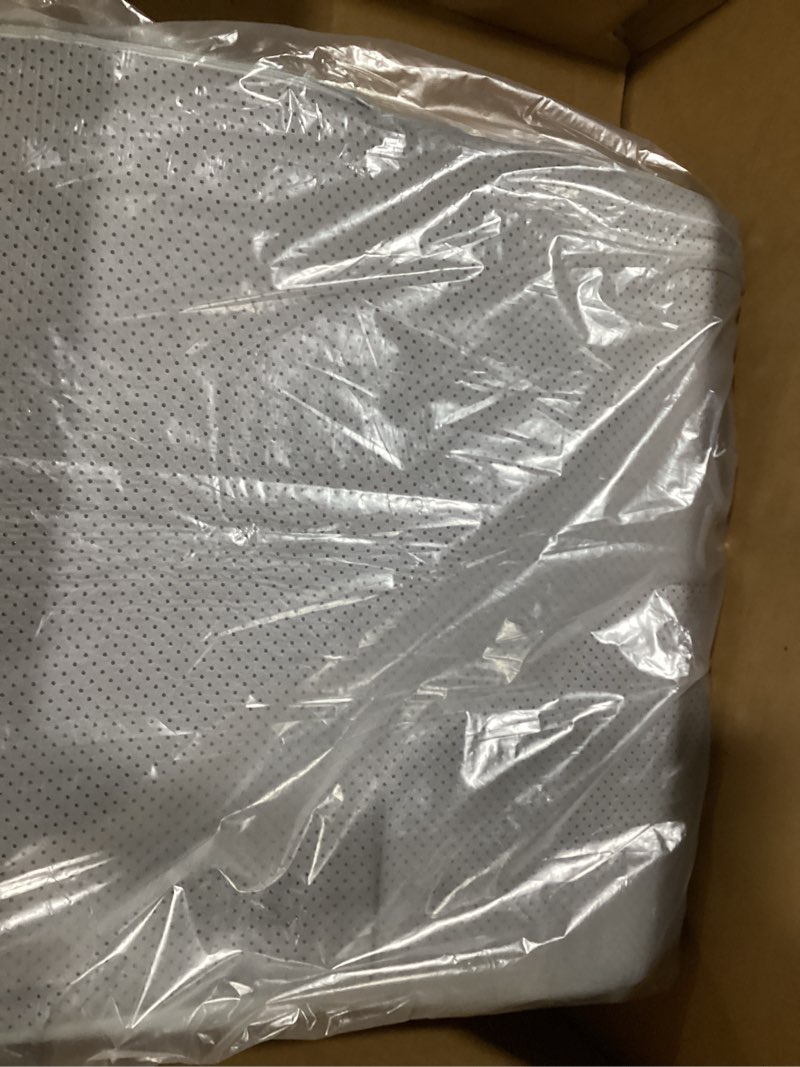 Condition photo showing New/Like New for NettyPro Patio Cushion Storage Bags 32 x 32 x 24 inch Water-Resistant Small Outdoor Bag for Cushions Heavy Duty Patio Furniture Storage Bag, Black 32L x 32W x 24H Black