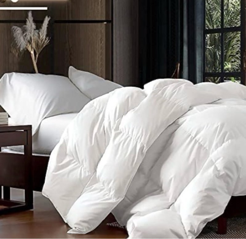 premium down comforter, king/cal king, down