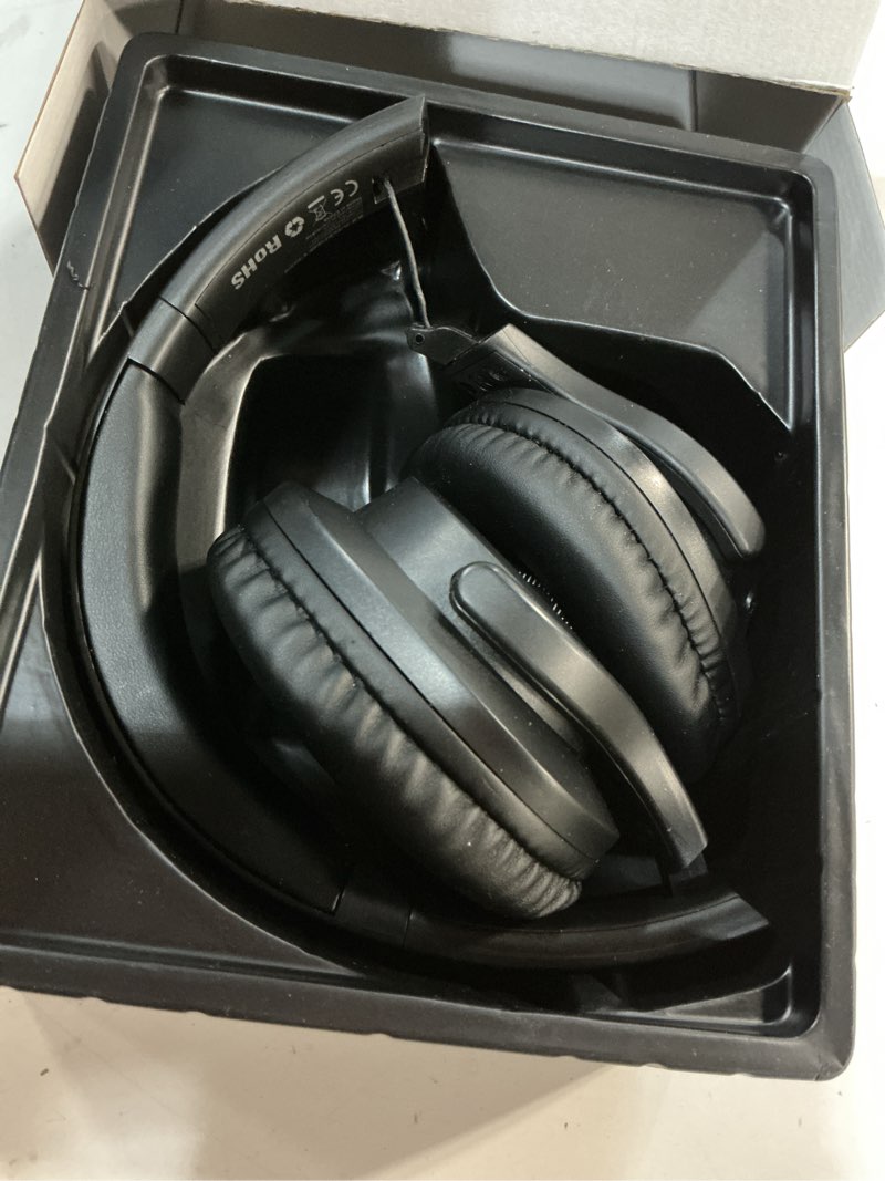 Condition photo showing Good Condition for Monster Mission 200 Bluetooth Headphones, Wireless Headphones with 3 EQ Modes, Low Latency HiFi Stereo Foldable Lightweight Headset, 60H Playtime,Deep Bass for Home Office Cellphone PC Ect (Black)