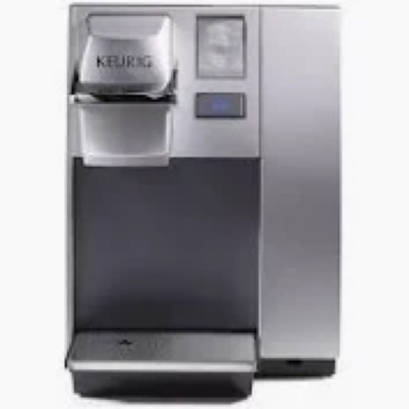 Keurig K155 Office Pro Single Cup Commercial K-Cup Pod Coffee Maker, Silver