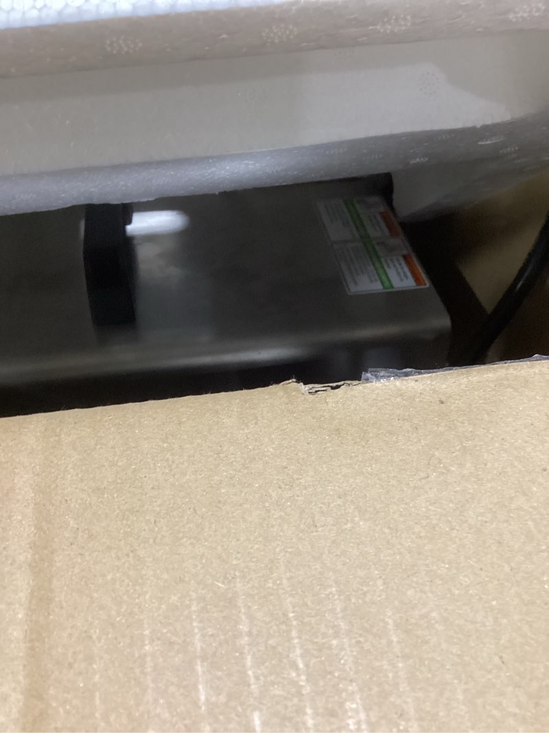 Condition photo showing As Is for LEM Products BigBite #5 Meat Grinder, 0.35 HP Stainless Steel Electric Meat Grinder Machine, Ideal f