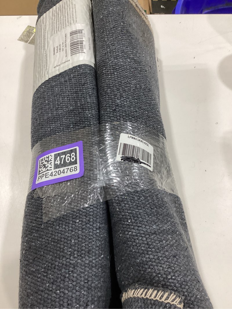 Condition photo showing Good Condition for loloi rifle paper co. maison collection mao-05 wisteria cream 5'-0" x 7'-6", .19" pile height, area rug wisteria cream 5' x 7'6" (rectangular)