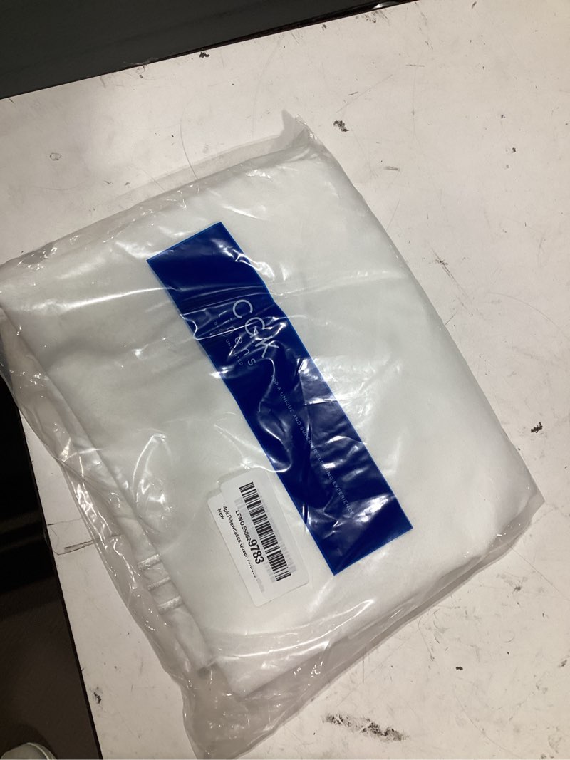 Condition photo showing As Is for queen pillow cases set of 4 - ultra soft hotel quality pillowcase covers - comfy, cozy & wrinkle free - shrinkage and fade resistant - machine washable pillow protectors - 4 piece set - antique white queen 02 - antique white 4