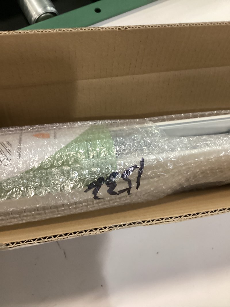 Condition photo showing Good Condition for HESTIA No Drill Cordless Blackout Roller Shades Screwless Waterproof Shower Window Blinds, Auto-Retraction Easy Install Blind for Bathroom/Kitchen/Office/Exterior, Greige, 26" W x 54" H 26"W x 54"H Greige
