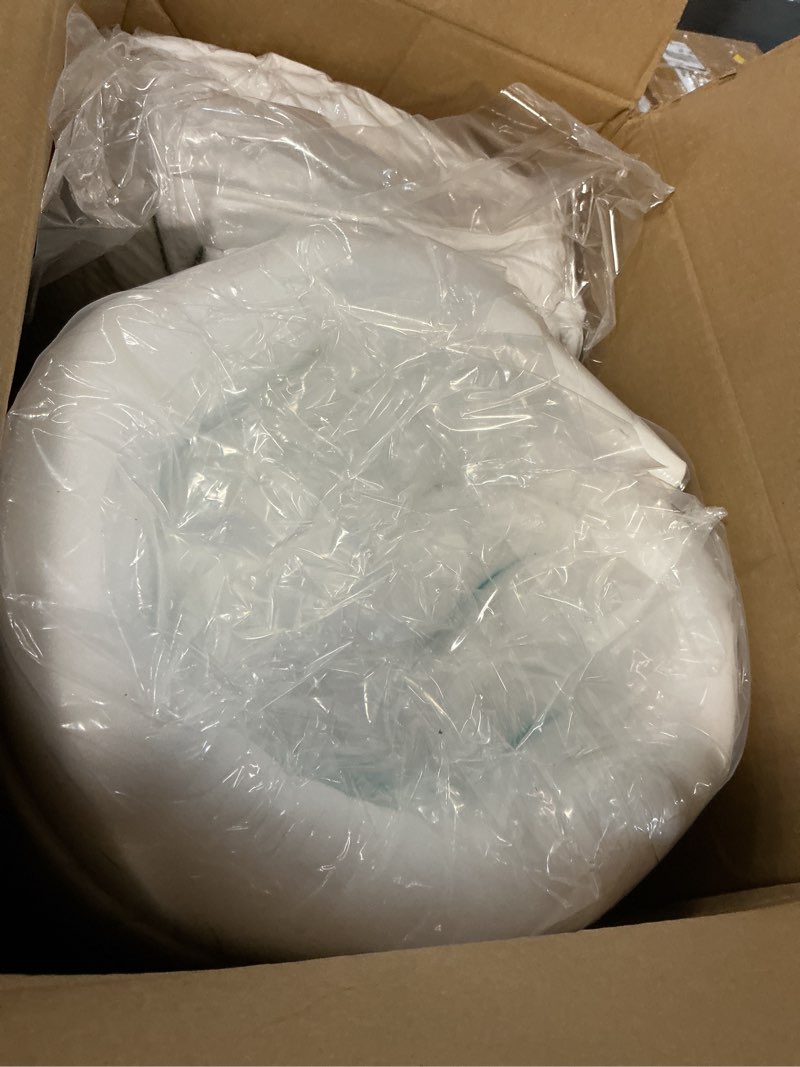 Condition photo showing As Is for Bedlore 4-Inch Queen Mattress Topper for Back Pain - Dual Layer Medium Support (2" Gel Memory Foam + 2" Cooling Fluffy Pillow Top Pad), Breathable & Pressure Relief (White) White Queen