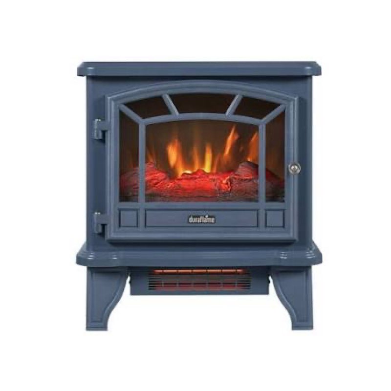 duraflame Infrared Quartz Electric Stove Heater - DFI-591-07- NAVY