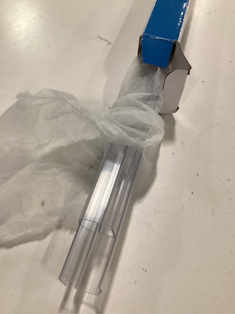 Condition photo showing Good Condition for Sliding Shower Door Bottom Seal, 2 PCS 5/16" x 36" Sliding Shower Door Sweep for 5/16 Inch Glass, Frameless Glass Door Seal Strip Stop Shower Leaks and Create a Water Barrier 2PCS Bottom Sweep-5/16"