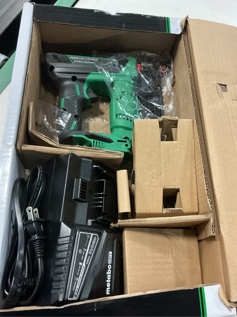 Condition photo showing Good Condition for metabo hpt multivolt 1-3/8-in 23-gauge cordless pin nailer (battery & charger included)