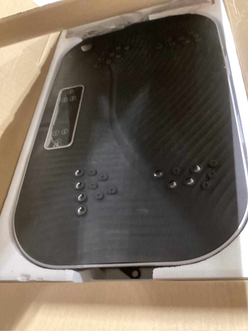 Condition photo showing As Is for Vibration Plate Machine,180 Speeds Shake Plate for Lymphatic Drainage Weight Loss, Vibrating Fitness Platform 460LB Capacity Whole Body Workout with Bluetooth Home Exercise Gym Equipment for Women Men