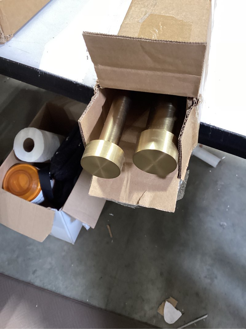 Condition photo showing Good Condition for lwiiom double blackout curtain rods 36 to 72 inches (3-6 feet),1-inches front and 5/8 inches back ad