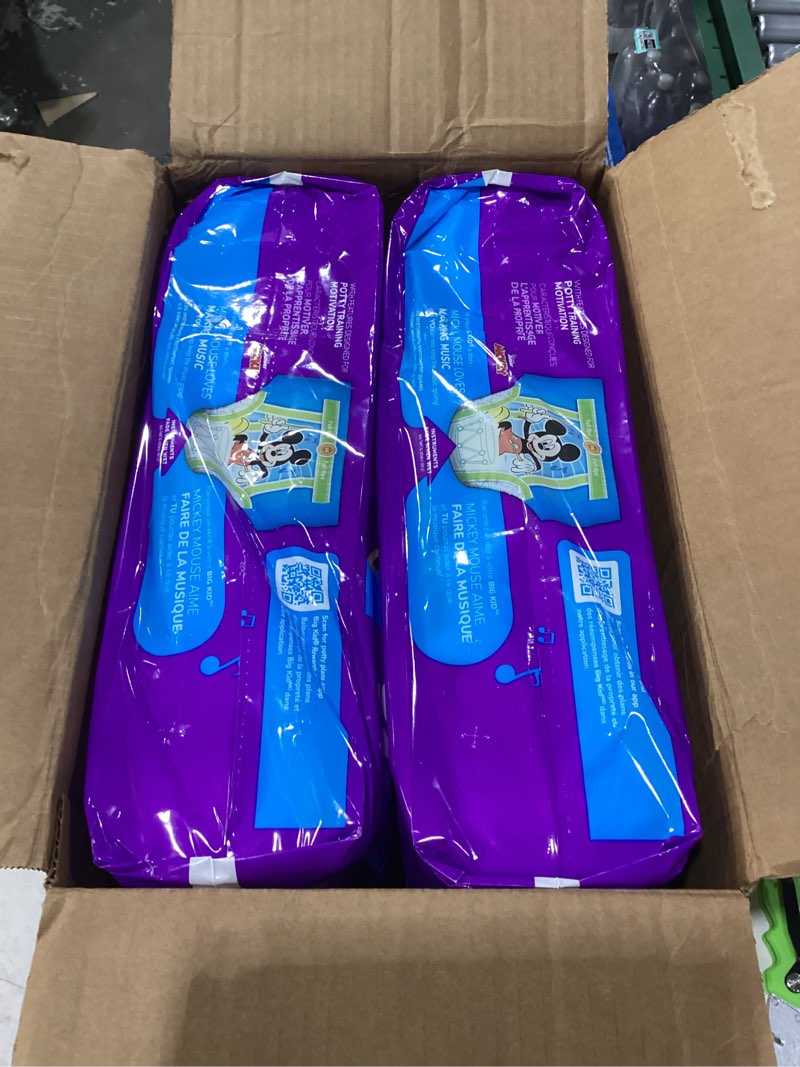 Condition photo showing New/Like New for pull-ups boys' potty training pants, size 5t-6t training underwear (46-60 lbs), 80 count 5t-6t 80