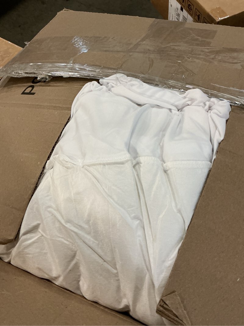 Condition photo showing As Is for Beckham Hotel Collection King Size Mattress Pad (Extra Padded) & Protector Hybrid - Quilted Pillow Top Mattress Cover - Thick, Plush, Fitted Mattress Topper for Bed
