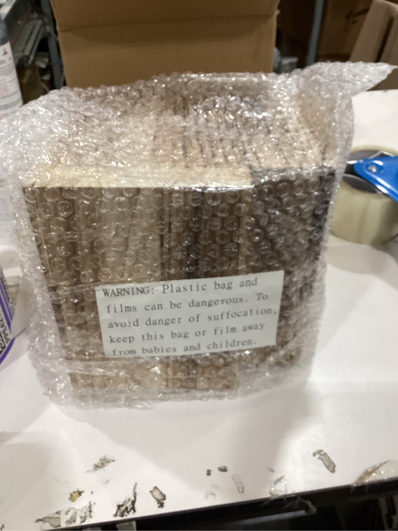 Condition photo showing Good Condition for Wooden Suggestion Box With Lock, Comment Card Slot, Ballot Box, Wall Mounted or Freestanding, Brown