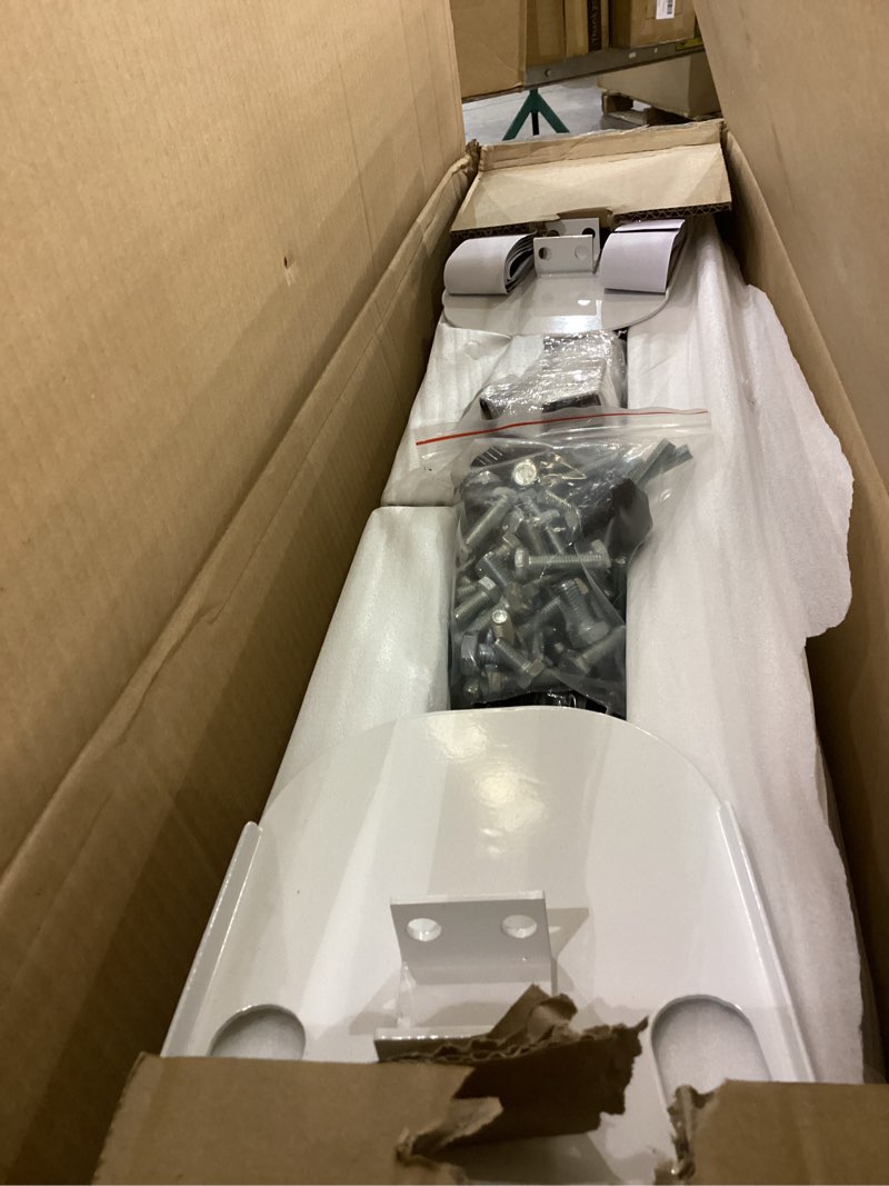 Condition photo showing Good Condition for Universal Van Roof Rack 3 Bar Set, Adjustable Length 41.5''- 70'', Van Roof Ladder Rack Fit for Chevy Express 1500 2500 3500 Ford Econoline GMC Savana Cargo Vans with Rain Gutter