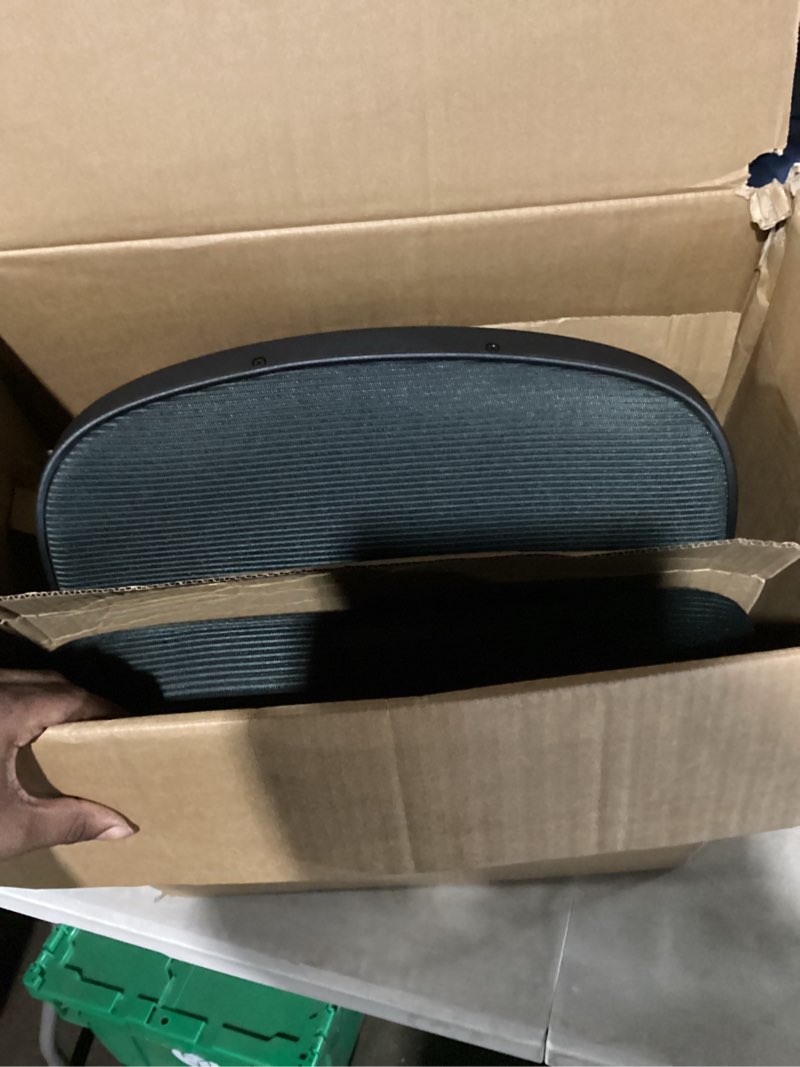 Condition photo showing Good Condition for office chair - ergonomic breathable mesh desk chair with adjustable lumbar support and flip-up armrests - executive high back rolling swivel comfortable computer gaming chair for home office
