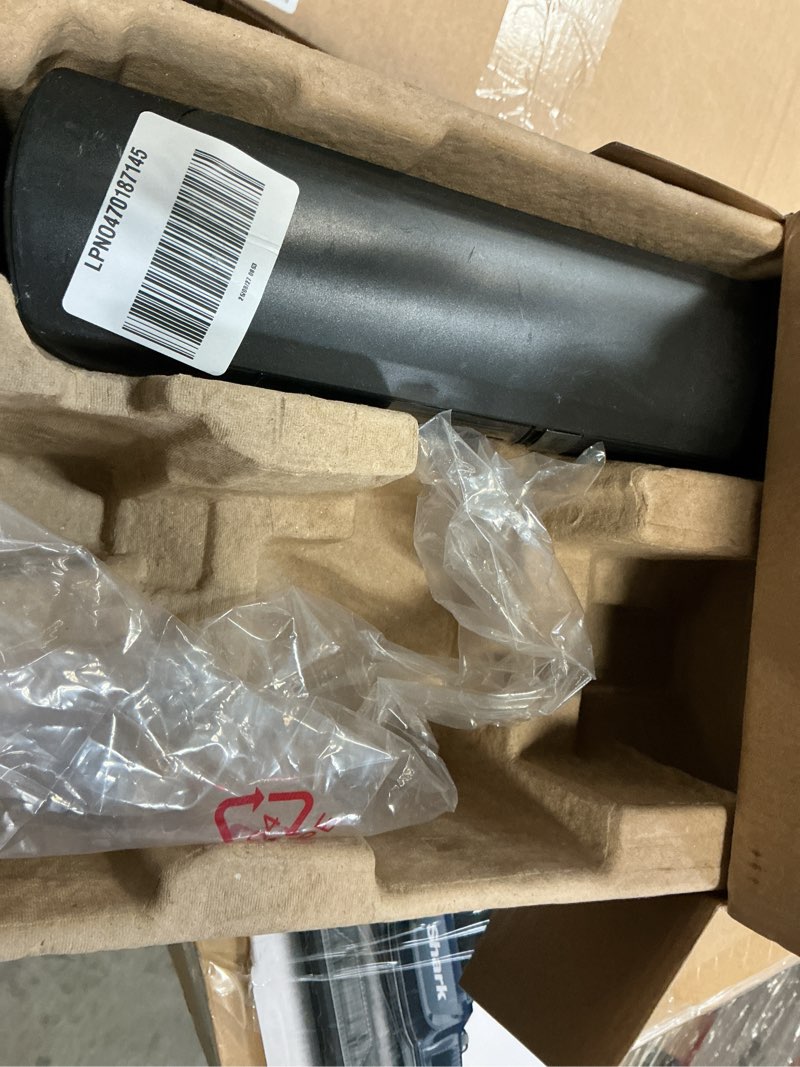 Condition photo showing As Is for Shark WANDVAC Cordless Hand Vac, Lightweight, Versatile and Portable at 1.4 lbs., Powerful Suction for Pet Hair, Charging Dock, One-Touch Empty for Car & Home, Duster Crevice Tool, Black, WV201BK