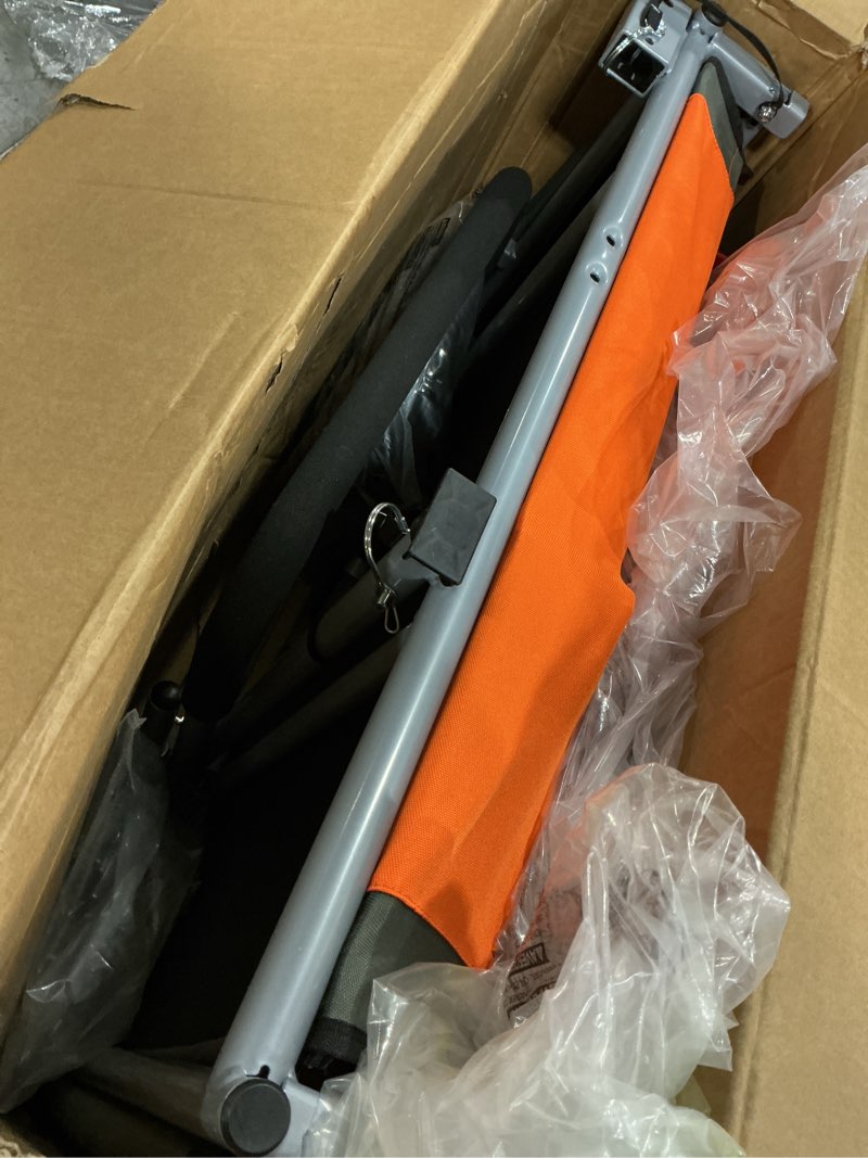 Condition photo showing Good Condition for vevor dog bike trailer, supports up to 66/88/100 lbs, 2-in-1 pet stroller cart bicycle carrier, easy folding cart frame with quick release wheels, universal bicycle coupler, reflectors, flag 66lbs 18"