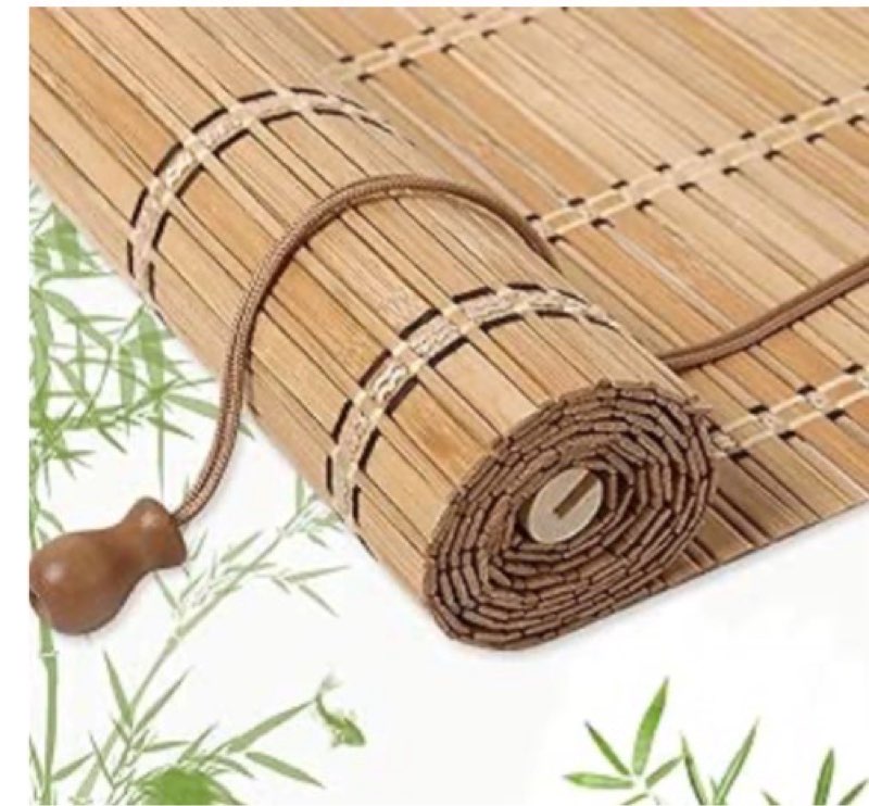 evozen bamboo blinds for interior windows, custom bamboo shades for indoor windows, roller shades fo