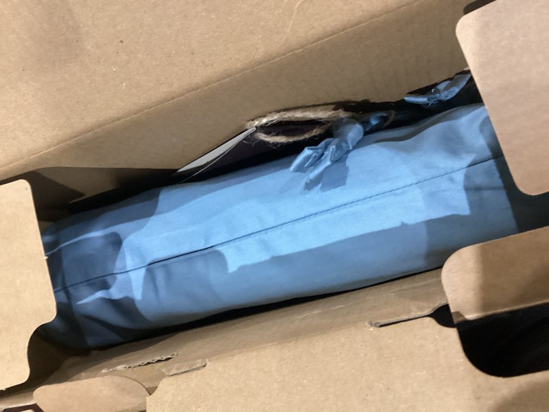 Condition photo showing As Is for Bedsure Cotton Duvet Cover Queen Size, Cotton & Rayon Derived from Bamboo Blend Duvet Cover Set for Hot Sleepers,Ultra-Soft, Breathable & Lightweight Home Bedding for All Seasons (Dusty Blue,90"x90") 08 - Cooling Dusty Blue (No Comforter) Queen (90" x 90")