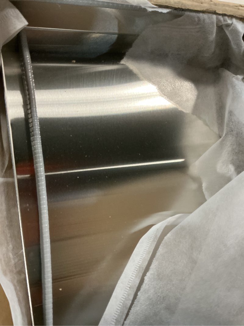 Condition photo showing Good Condition for Stainless Steel Gas Stove Top Cover, Multi-functional Noodle Board, Cooktop Cover for Expanding Kitchen Space, Robust and Durable, 30"x 22"x2.7", Silver