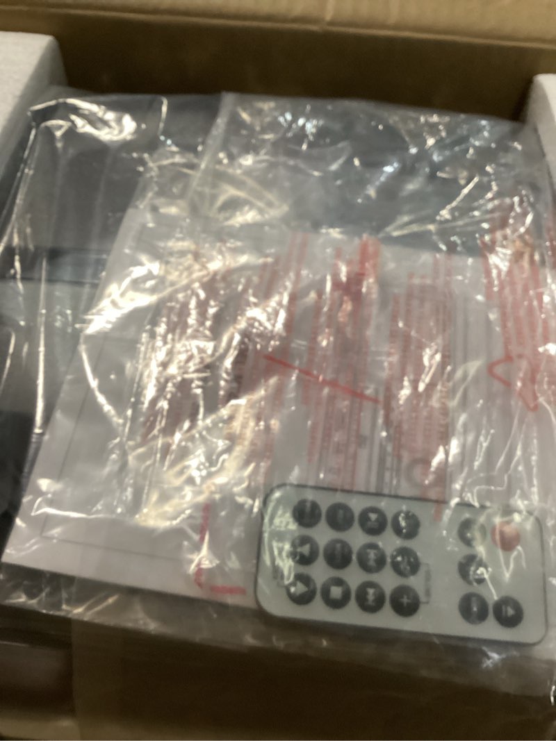 Condition photo showing Good Condition for 9-in-1 Multifunctional Vintage Record Player with 3-Speed Turntable, Bluetooth, AM/FM Radio, USB/SD/MMC Playback, CD, Cassette, Aux in RCA Line Out Silver