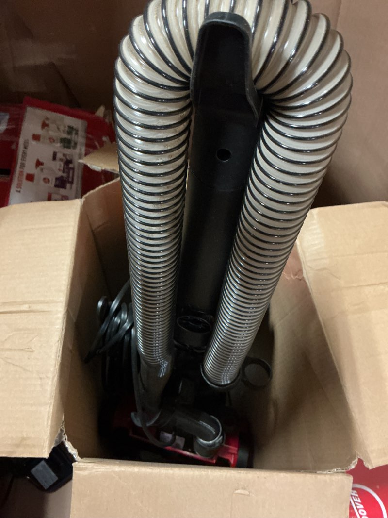 Condition photo showing As Is for dirt devil upright vacuum cleaners - hepa filtration