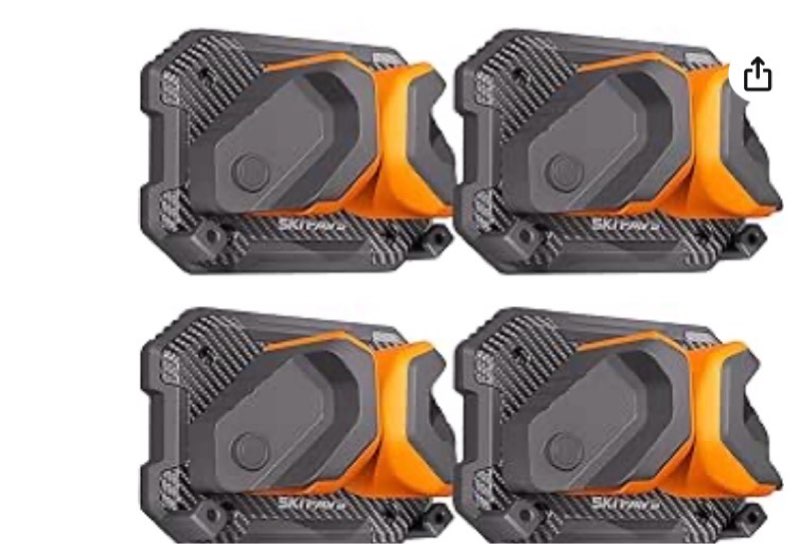 snowboard wall rack for garage - fits any ski/board, damage-free storage mount holders, space-saving winter gear organizer