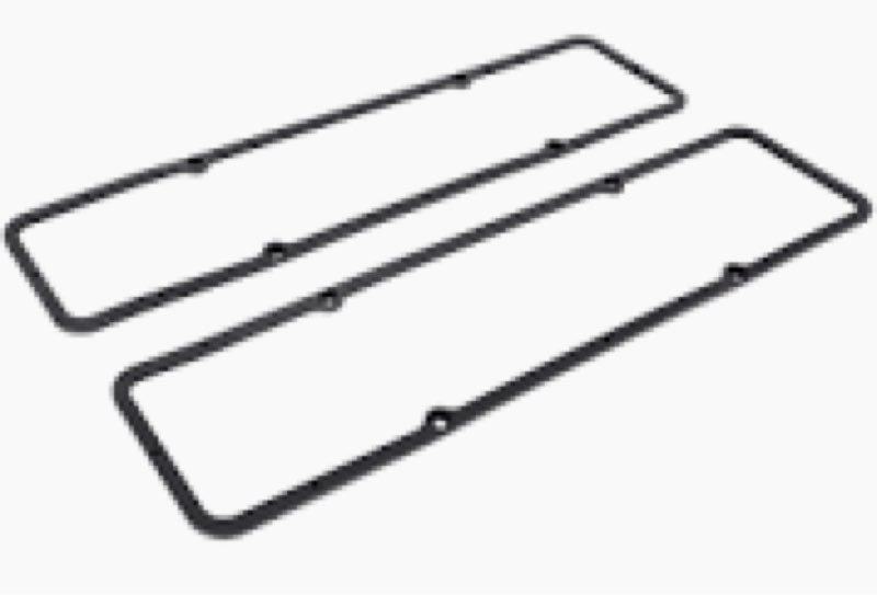 1 Pair Black Valve Cover Seal Gasket Rubber Steel Core Gasket for Small Block SBC Chevy 283 305 327 