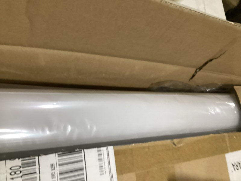 Condition photo showing As Is for dakason 4-pack 2ft led ceiling light for garage flush mount, 18w 2160lm led shop lighting closet light fixture, wraparound lights surface mount, 3/4/5000k adjustable