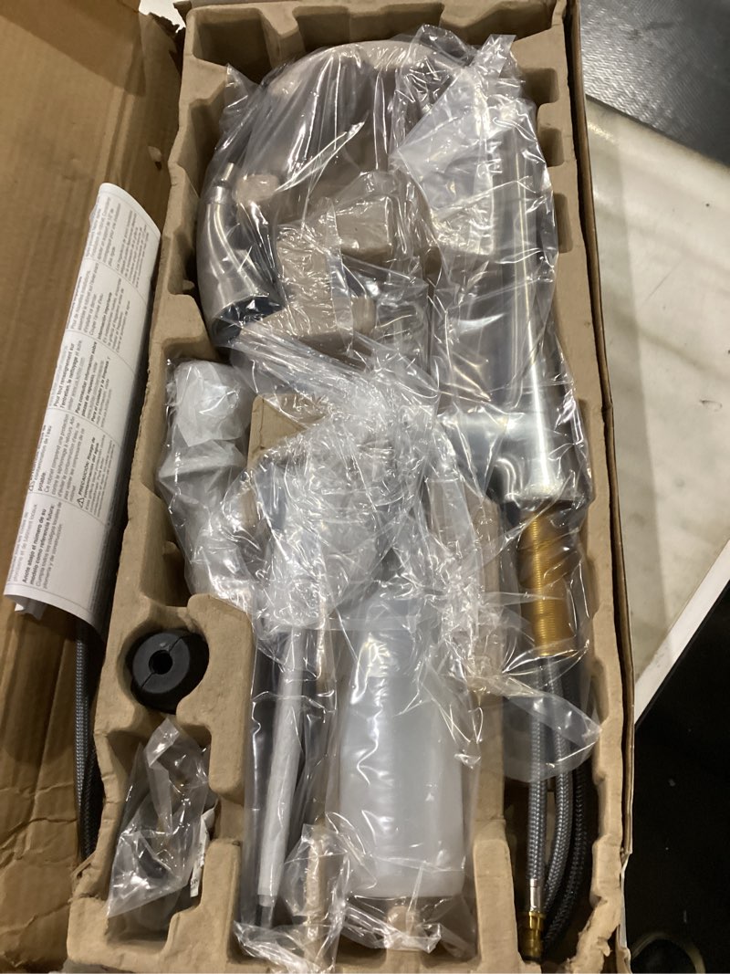 KOHLER R22867-SD-VS Maxton Pull-Down Kitchen Faucet with Soap Dispenser/Lotion Dispenser, Kitchen Si