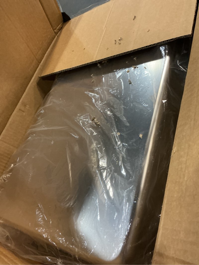 Condition photo showing Good Condition for XL All Stainless Steel Sifting Litter Box with Lid,Sifting Cat Litter Box for Wood Pine Pellets,High Sides Sifter Litter Pan System,Odor Control,Easy to Clean,with Liners and Scoop XL:23.6''L*15.7''W*12''H