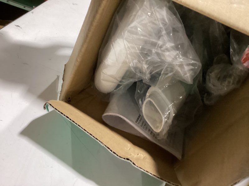 Condition photo showing As Is for Shark Steam Mop with 2 Machine Washable Dirt Grip Pads, Removable Water Tank, Lightweight, Steam Cleaner for sealed Hard Floors, Marble, Stone, Hardwood, Tile, Laminate, White/Seafoam, S1000