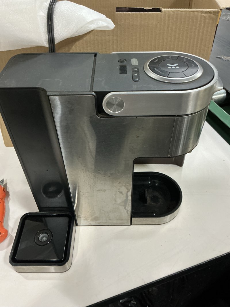 Condition photo showing As Is for Keurig K-Supreme Plus SMART Coffee Maker, Single Serve K-Cup Pod Coffee Brewer, BREWID and MultiStream Technology, 78 Oz, Black Black Maker