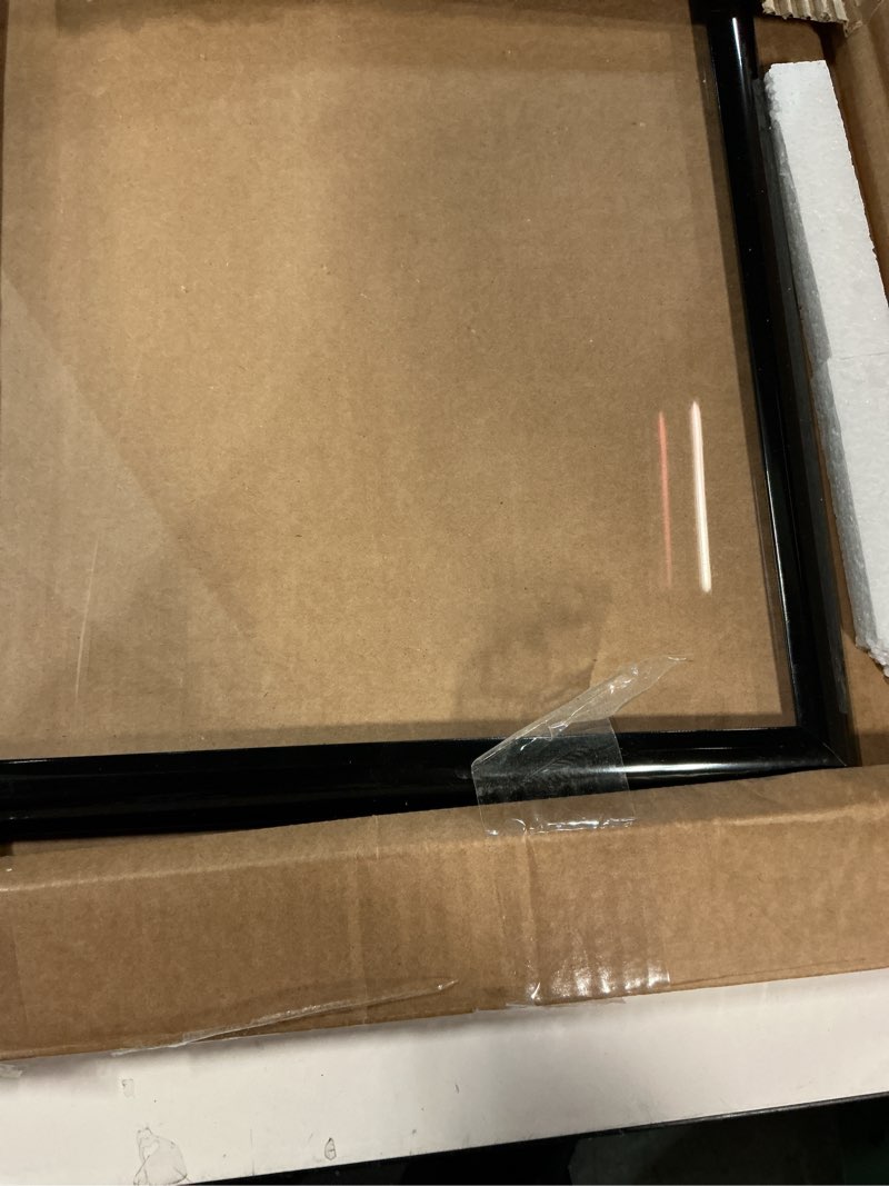 Condition photo showing Good Condition for MCS Trendsetter 24x30 Poster Frame Black High-Gloss, Vertical & Horizontal Wall Hanging Large Picture Frame for Photos, Posters & Art Prints (1-Pack) 1-Pack 24x30