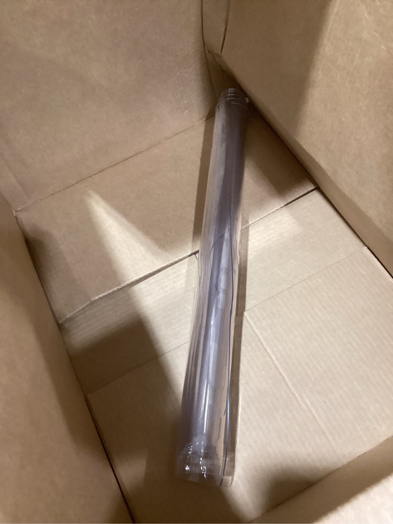 Condition photo showing Good Condition for multisize crystal vinyl writing desk cover protector clear plastic table protector 20x39 " waterproof pvc protective table pad wipeable desk mat for end table coffee table dining garden table durable clear rectangle 1.5mm 20"x39"