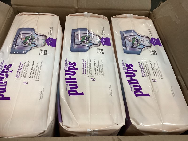 Condition photo showing New/Like New for Pull-Ups Skin Essentials Disposable Training Pants - 4T-5T - Boy - 99ct