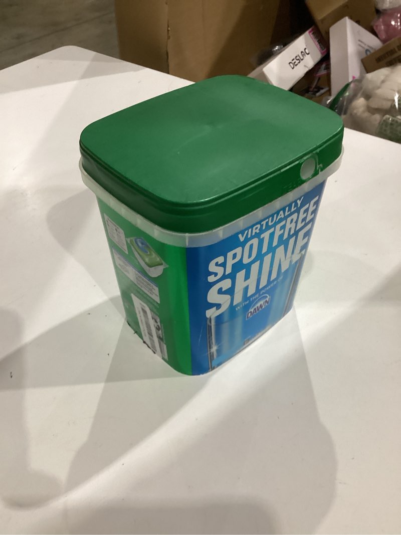 Condition photo showing New/Like New for cascade complete dishwasher pods - fresh scent actionpacs, 78 count