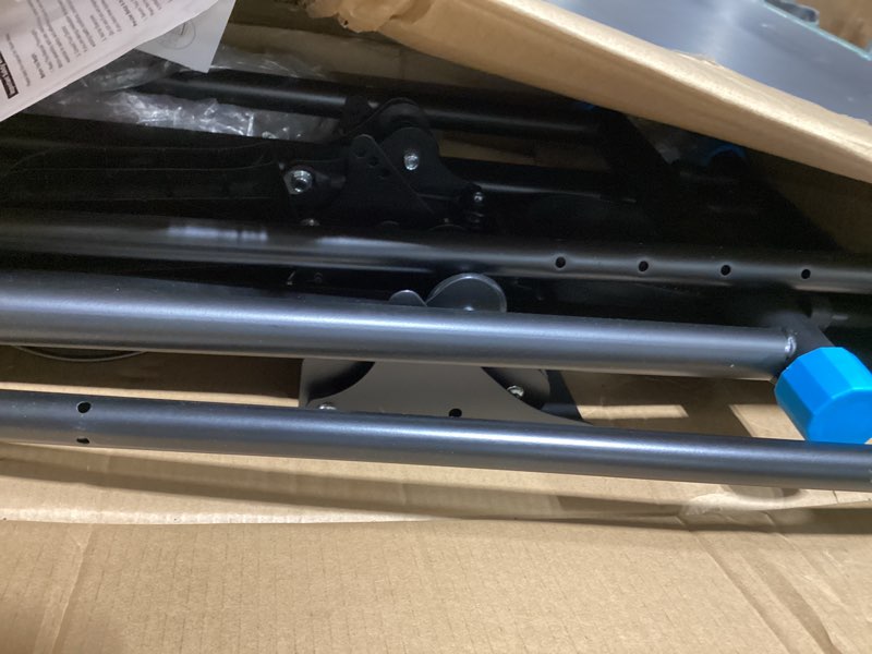 Condition photo showing Good Condition for zcmhaxj foldable stair stepper for home, adjustable stair climber with 4 heights & 3 angles, compact folding vertical stair master for exercise at home for full-body workout