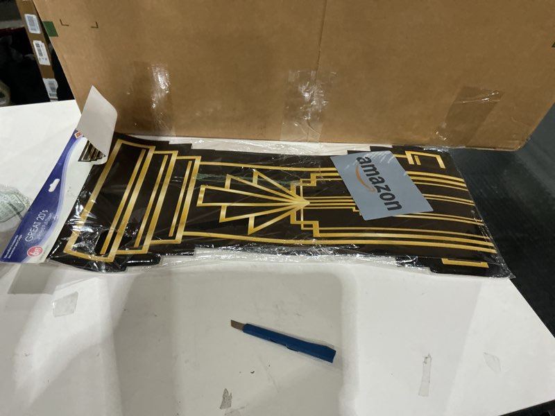 Condition photo showing New/Like New for Beistle Jointed Great 20's Column Pull-Down Cutout