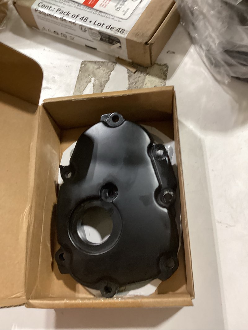 Condition photo showing Good Condition for right engine crankcase oil pump stator cover with gasket for yamaha yzf r6 2006-2025