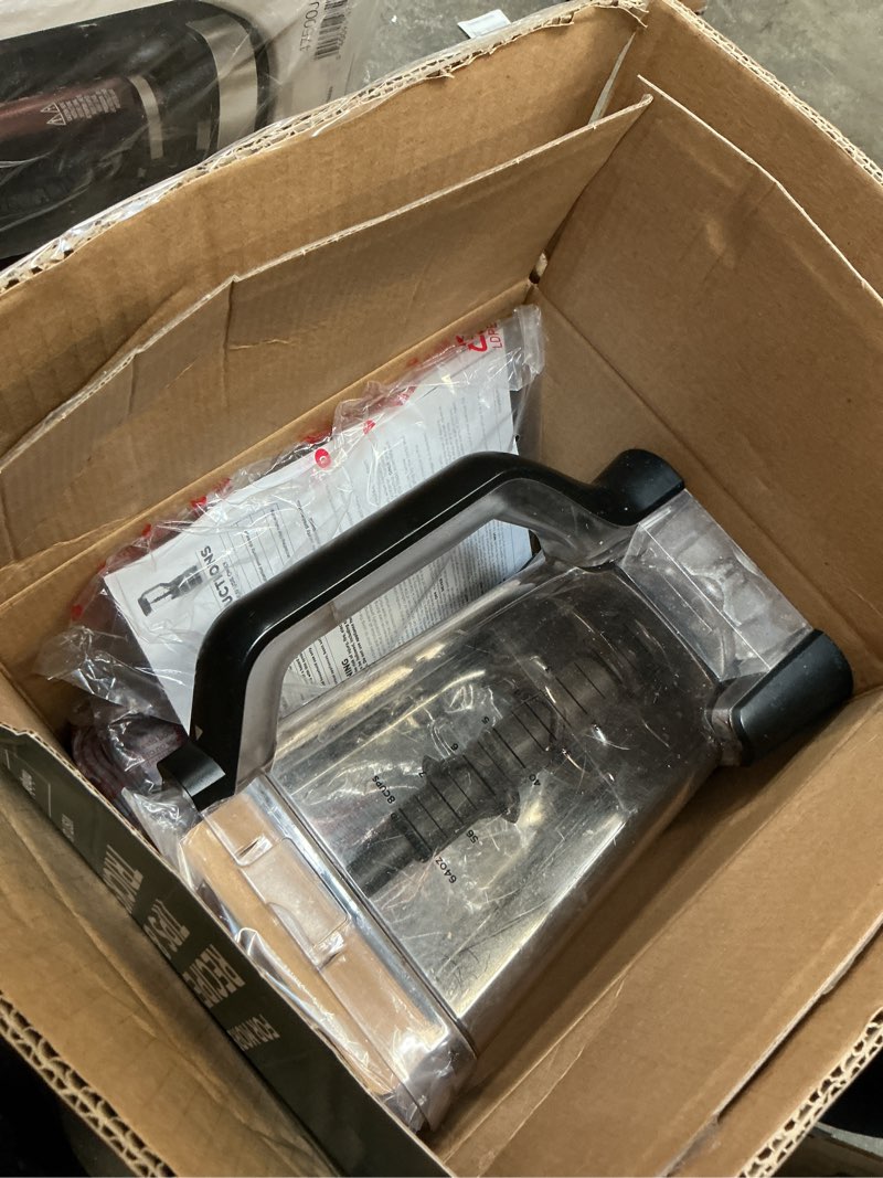 Condition photo showing As Is for Ninja BN701 Professional Plus Blender, 1400 Peak Watts, 3 Functions for Smoothies, Frozen Drinks & Ice Cream with Auto IQ, 72-oz.* Total Crushing Pitcher & Lid, Dark Grey 64 oz. Blender + Total Crushing Pitcher