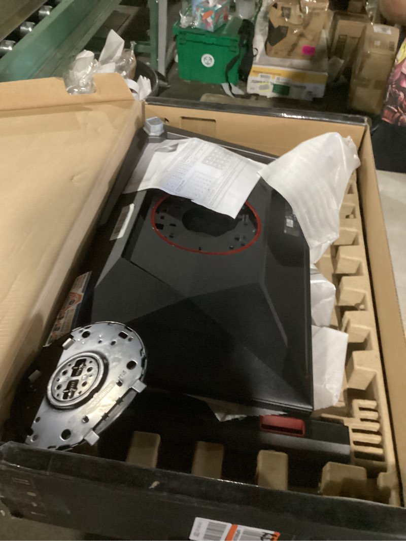 Condition photo showing As Is for aoc gaming q27g4zmn 27" mini-led gaming monitor, qhd ultra wide 1440p, 240hz, 1ms, displayhdr 1000, adaptive-sync, 1152 dimming zones, xbox/ps5/switch ready, 3-year zero-bright-dot. 27 inch qhd|240hz|mini-led|gaming