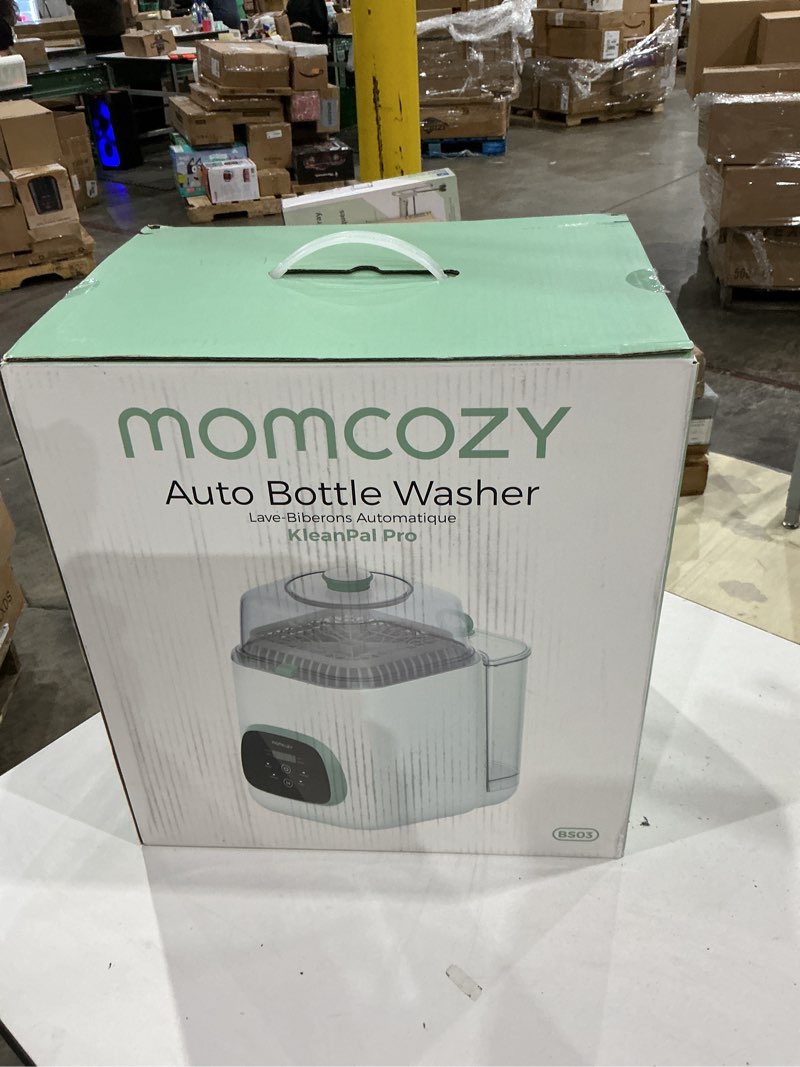 Condition photo showing New/Like New for momcozy kleanpal pro baby bottle washer, sterilizer & dryer - all-in-one cleaning machine for bottles, pump parts & baby essentials - time-saving & effortless care