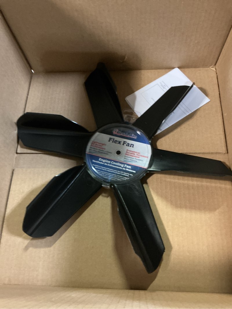 Allstar Performance ALL30100 18" Diameter 5/8" Pilot Hole Steel Mechanical Type Radiator Fan with 6-Blade 18in Steel